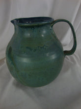 Load image into Gallery viewer, Marvin Bailey Early Green/Blue Pottery Pitcher