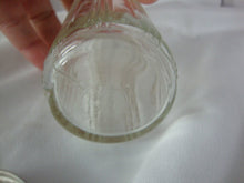 Load image into Gallery viewer, Vintage Hoosier Sellers Vertical 3 Vertical Rib Spice Jar Bottle with Metal Lid