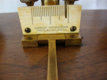 Load image into Gallery viewer, Antique Henry Troemner Apothecary Precision Balance Scale with Weights & Wood Base