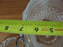 Load image into Gallery viewer, Vintage Anchor Hocking Wexford Glass Ice Bucket with Lid and Swing Handle