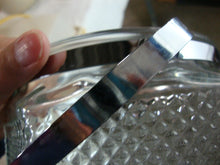 Load image into Gallery viewer, Vintage Anchor Hocking Wexford Glass Ice Bucket with Lid and Swing Handle