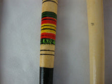 Load image into Gallery viewer, Vintage Handpainted Russian People Faces Wooden Pens Set of 6