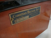 Load image into Gallery viewer, Vintage Christian Becker by Fisher Scientific Chainomatic Scale Wood/Glass Case