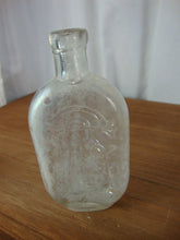 Load image into Gallery viewer, Antique South Carolina Dispensary Jojo Monogram Half Pint Clear Glass Flask