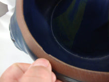 Load image into Gallery viewer, Vintage Nancy Patterson Lamb Taiwan Iron Moutain Blue Ridge Stoneware Large Steamer Pot with Lid