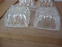 Load image into Gallery viewer, Vintage Princess House Four Crystal Salt Cellars with Four Salt Spoons NOS NIB