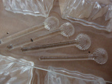 Load image into Gallery viewer, Vintage Princess House Four Crystal Salt Cellars with Four Salt Spoons NOS NIB