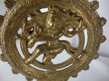 Load image into Gallery viewer, Vintage Brass Dancing Lord Shiva Natraja God of Dance Figurine Statue