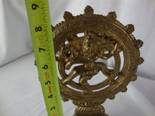 Load image into Gallery viewer, Vintage Brass Dancing Lord Shiva Natraja God of Dance Figurine Statue