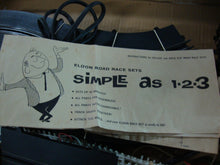 Load image into Gallery viewer, 1962 Eldon Cup Road Race Toy Car Racing Set