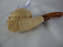 Load image into Gallery viewer, Vintage Sultan Murat Meerschaum Turkey Hand Carved Tobacco Pipe Smoked