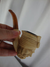 Load image into Gallery viewer, Vintage Sultan Murat Meerschaum Turkey Hand Carved Tobacco Pipe Smoked