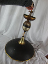 Load image into Gallery viewer, MCM Atomic Era Saucer Retractable Ceiling Light *PROJECT*