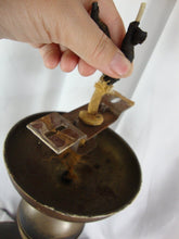 Load image into Gallery viewer, MCM Atomic Era Saucer Retractable Ceiling Light *PROJECT*