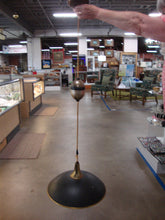 Load image into Gallery viewer, MCM Atomic Era Saucer Retractable Ceiling Light *PROJECT*