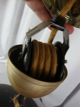 Load image into Gallery viewer, MCM Atomic Era Saucer Retractable Ceiling Light *PROJECT*