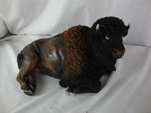 Load image into Gallery viewer, Resin Stately Resting Bison Figurine Table Decor