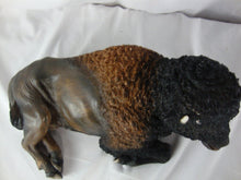 Load image into Gallery viewer, Resin Stately Resting Bison Figurine Table Decor