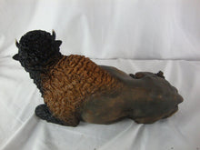 Load image into Gallery viewer, Resin Stately Resting Bison Figurine Table Decor