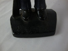 Load image into Gallery viewer, Vintage Cast Iron Civil War Soldier Small Figure Doorstop Bookend