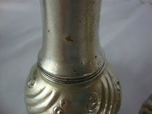 Load image into Gallery viewer, Vintage Marmod Jaccard Silverplate Flower Scrollwork Salt & Pepper Shakers Set