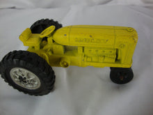 Load image into Gallery viewer, Vintage Hubley USA Yellow Farmall H Diecast Kiddie Toy Tractor