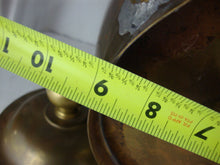 Load image into Gallery viewer, Vintage Brass Tin Lined Beverage Dispenser Samovar with Guardian Lion Side Pulls and Lid NO STAND
