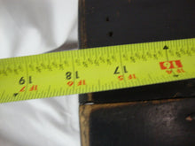 Load image into Gallery viewer, Vintage Black Painted Pine Farmhouse Bread Box Hinged Lid