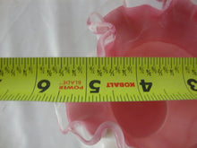 Load image into Gallery viewer, Vintage Fenton Pink Crest Beaded Melon Glass Vase