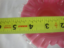 Load image into Gallery viewer, Vintage Fenton Peach Pink Crest Jack in the Pulpit Small Vase