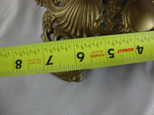 Load image into Gallery viewer, Antique Brass Marble Electrified Table Lamp with Clear Chimney Pink Glass Top Globe