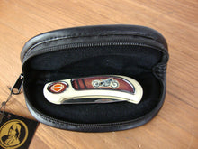 Load image into Gallery viewer, Franklin Mint Harley Davidson Knucklehead Folding Collector Knife with Soft Case