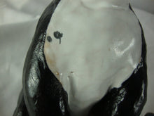 Load image into Gallery viewer, Lynn Bailey Pottery Sitting Bull with Hen on Nest on Head & Cardinal Blue Bird on Legs Figurine