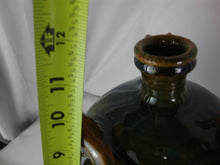 Load image into Gallery viewer, Marvin Bailey SC Potter Folk Art Green/Brown Forest Devil Open Mouth Ugly Face Jug