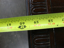 Load image into Gallery viewer, Vintage Jacobean Egg Dart Hidden Leaf Library Dining Table