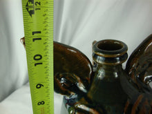 Load image into Gallery viewer, Marvin Bailey Folk Art Potter Blue Green Beady Eye Pig Ugly Face Jug 12 Inch