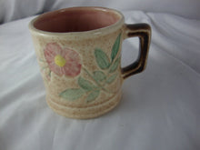 Load image into Gallery viewer, Vintage Majolica Floral Coffee Tea Mug with Hidden Inner Frog