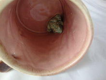 Load image into Gallery viewer, Vintage Majolica Floral Coffee Tea Mug with Hidden Inner Frog