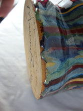 Load image into Gallery viewer, Marvin Bailey Folk Art Potter Multi Streaked 18 Tooth Ugly Face Jug 12 Inch