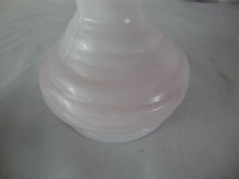 Load image into Gallery viewer, Vintage Early Fenton Pink Crest Swirl Body Crimped Vase