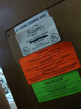 Load image into Gallery viewer, Vintage Lexington Floral Grapes Two Door China Display Hutch Cabinet