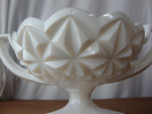 Load image into Gallery viewer, Vintage Tiffin Franciscan Williamsburg White Milk Glass Double Handle Compote Bowl