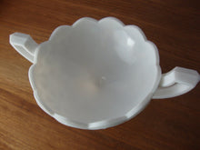 Load image into Gallery viewer, Vintage Tiffin Franciscan Williamsburg White Milk Glass Double Handle Compote Bowl