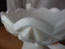 Load image into Gallery viewer, Vintage Tiffin Franciscan Williamsburg White Milk Glass Double Handle Compote Bowl
