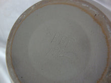 Load image into Gallery viewer, 1992 Beaumont Bros Pottery Putty Blue Sponge Mixing Bowl