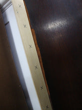 Load image into Gallery viewer, Vintage Mahogany Chippendale Chinoiserie Painted Interior Open Display Cabinet