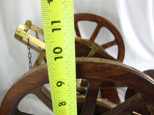 Load image into Gallery viewer, Vintage Courvoisier Cognac Empty Gallon Bottle on Canon Pour Stand