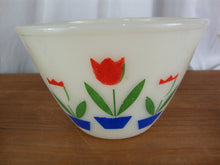 Load image into Gallery viewer, Vintage Fire King Tulip Milk Glass Nesting Mixing Bowls Set of 3