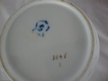 Load image into Gallery viewer, Vintage Floral Butterfly Barrel Style Biscuit Cookie Jar with Lid