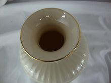 Load image into Gallery viewer, Vintage Lenox USA Athenian Collection Cream Gold Trim Flower Vase